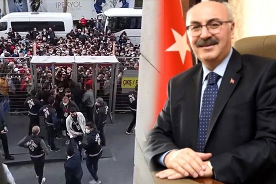 İzmir Valisi Yavuz Selim K&ouml;şger, G&ouml;ztepe ile Beşiktaş arasında oynanacak