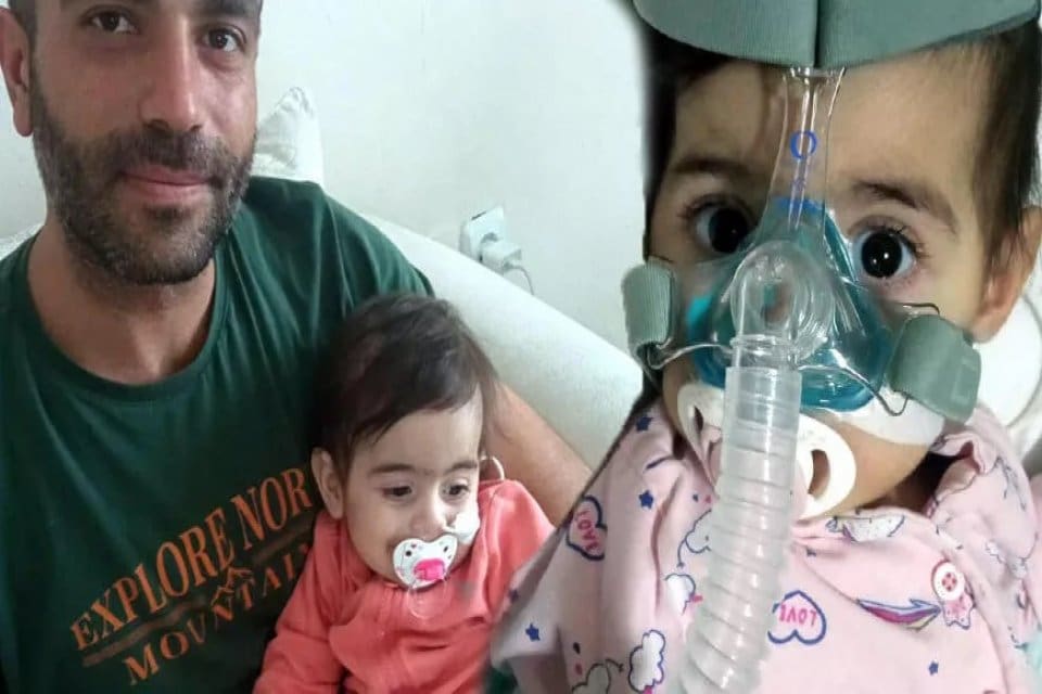 Balıkesir&rsquo;in Karesi il&ccedil;esinde, SMA Tip- 1 hastası 1 yaşındaki Fevziye