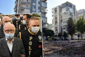 İZMİR'de depremde yıkılan 11 kişinin yaşamını yitirdiği, 7 kişinin de