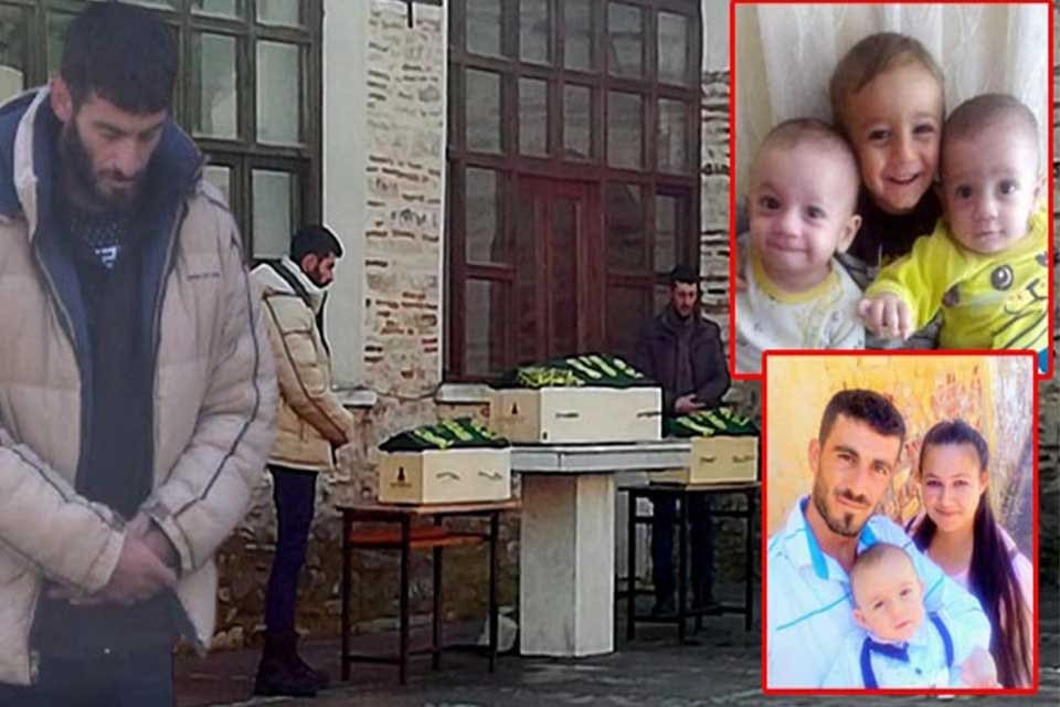 İZMİR'in Bayındır il&ccedil;esinde, evlerinde &ccedil;ıkan yangında yaşamını yitiren 2 yaşındaki