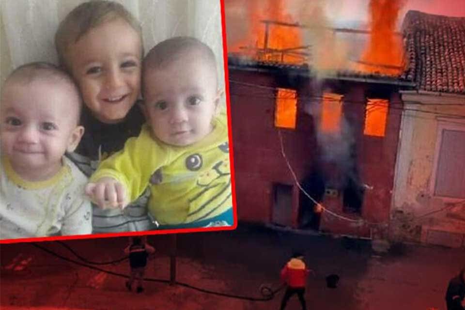 İZMİR'de evde &ccedil;ıkan yangında hayatını kaybeden 2 yaşındaki ikizler Yahya