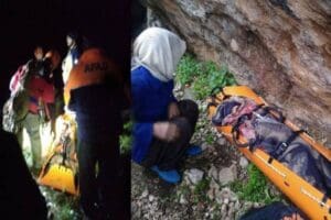 Manavgat'ta &ccedil;ıkan orman yangınında AFAD ekiplerince bulunduğu b&ouml;lgeden alınarak Manavgat