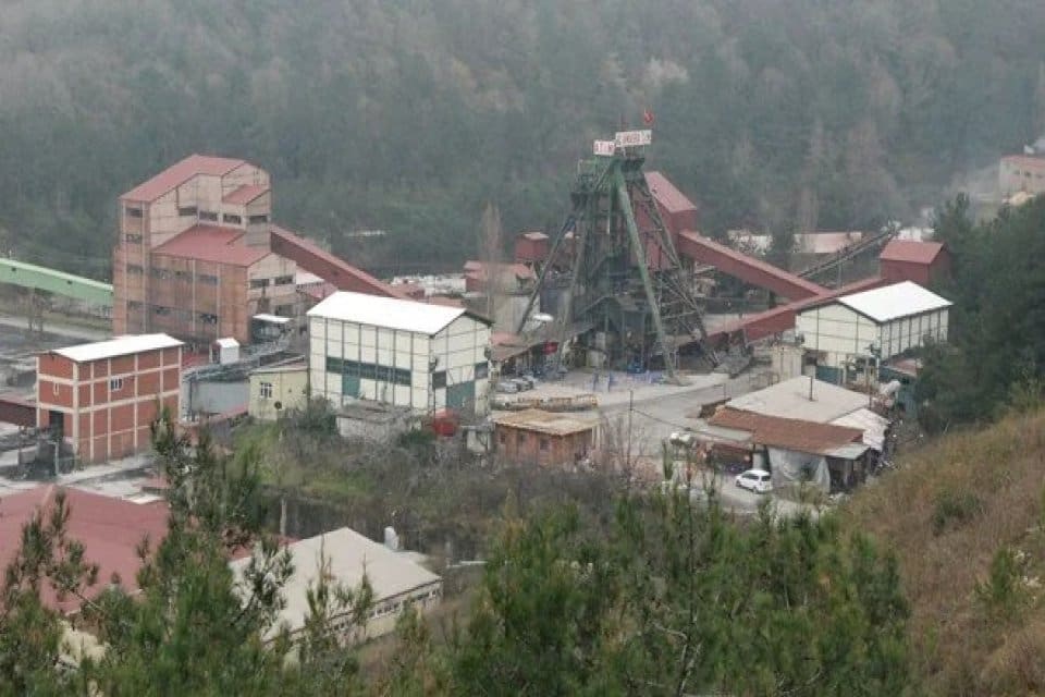 Bartın'da T&uuml;rkiye Taşk&ouml;m&uuml;r&uuml; Kurumu (TTK) Amasra M&uuml;essesine ait maden ocağında