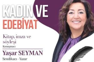 Bayraklı Belediyesi tarafından d&uuml;zenlenen etkinlikte CHP PM &Uuml;yesi-Yazar Yaşar Seyman