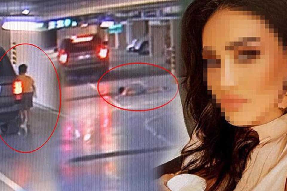 İzmir'deki bir rezidansın otoparkında halası Zerrin A.'nın (42) kullandığı cipin