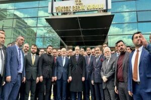 Yeniden Refah Partisi Genel Başkanı Fatih Erbakan&rsquo;ın, Cumhurbaşkanı adaylığı başvurusuna