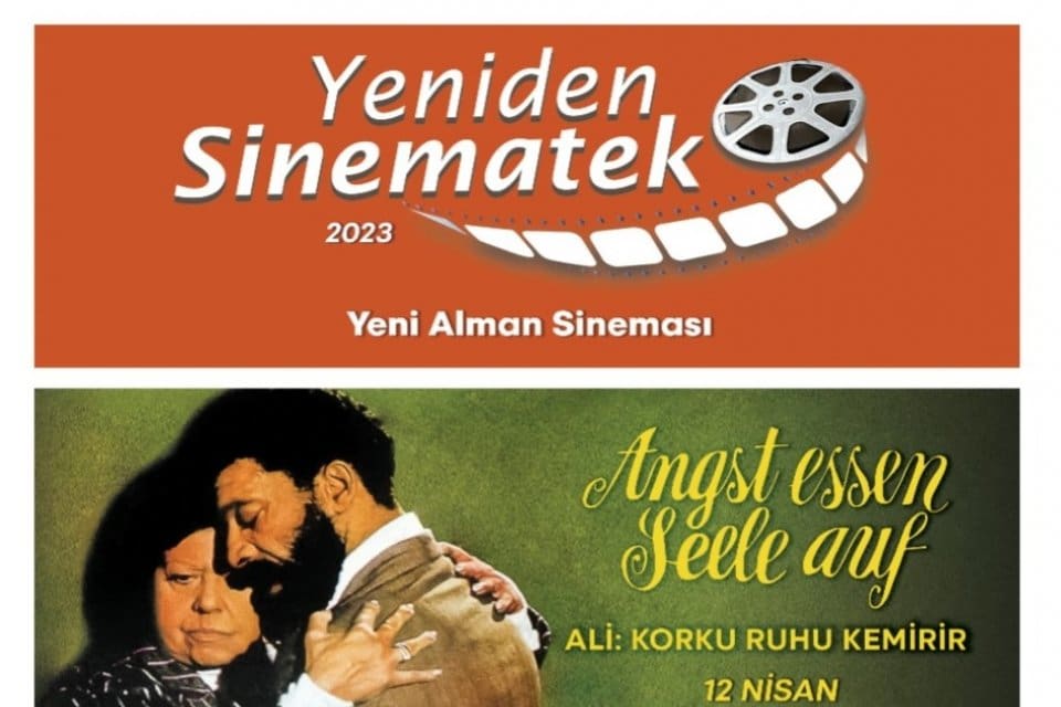 İzmir B&uuml;y&uuml;kşehir Belediyesi&rsquo;nin Nisan ayındaki &ldquo;Yeniden Sinematek&rdquo; g&ouml;sterimlerinde Yeni Alman