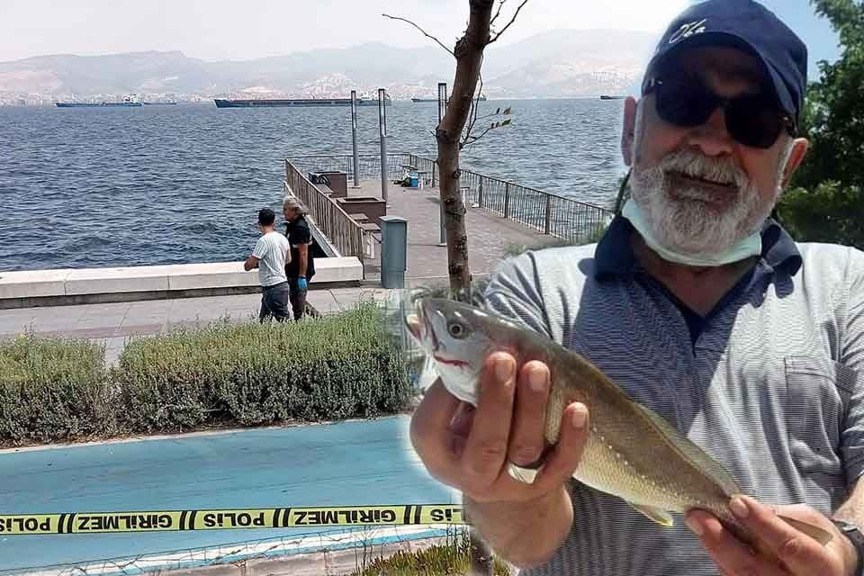 İZMİR'de, iskelede oltayla avlanan balık&ccedil;ıların yer kavgasında tabancayla a&ccedil;ılan ateş