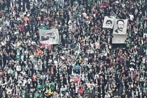 Bursaspor&nbsp;Amedspor ma&ccedil;ı &ouml;ncesi &ccedil;ıkan olaylar sırasnıda trib&uuml;nde bulunan bazı kişilerin