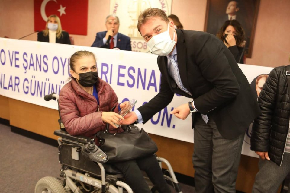 Bayındır Belediye Başkanı Uğur Demirezen İzmir Esnaf Odaları Birliği ve