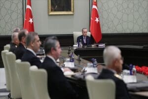 Cumhurbaşkanı Recep Tayyip Erdoğan başkanlığındaki Milli G&uuml;venlik Kurulu (MGK), yılın