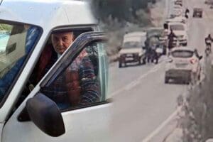 MUĞLA'nın Bodrum il&ccedil;esinde, hafif ticari aracıyla eşini almaya giden Levent