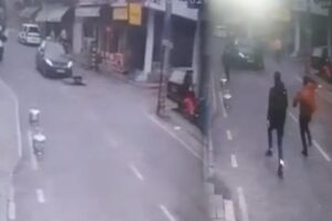 İzmir'in Bayraklı ilçesinde, yol kenarında oyun oynadığı sırada aniden yola