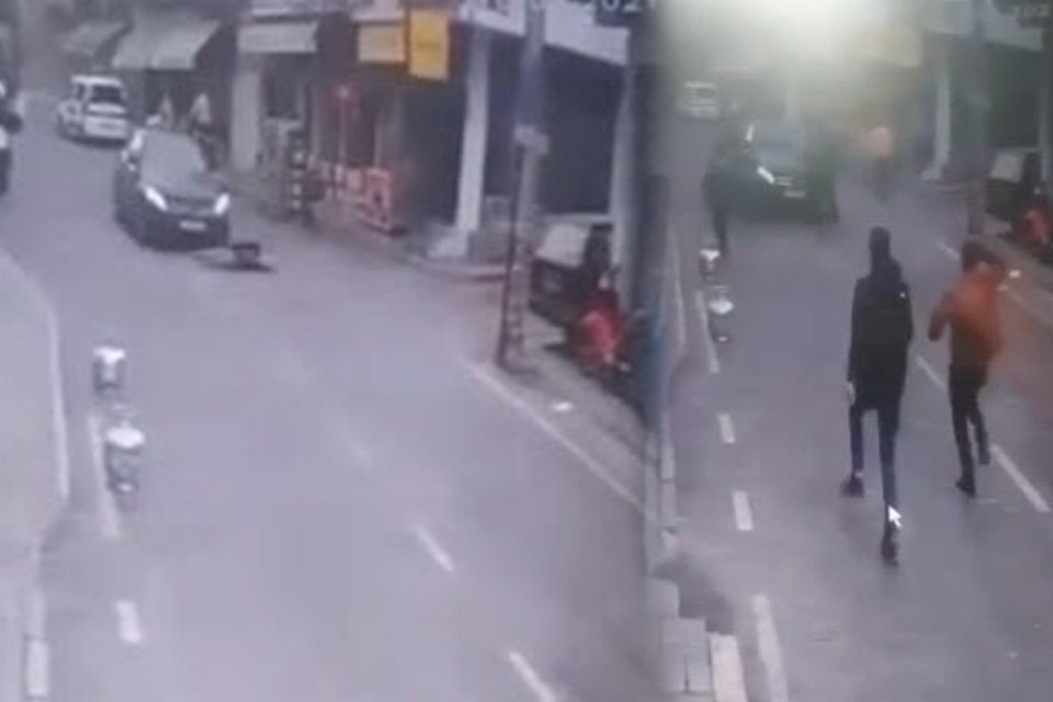 İzmir'in Bayraklı ilçesinde, yol kenarında oyun oynadığı sırada aniden yola