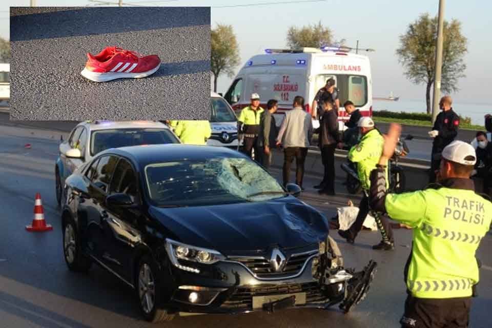 İzmir'in&nbsp;&nbsp;Konak il&ccedil;esinde yolun karşısına ge&ccedil;meye &ccedil;alışan Turhan Dizdaroğlu (35), otomobil