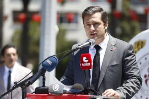 Adalet ve Kalkınma Partisi İzmir İl Başkanı Kerem Ali S&uuml;rekli&rsquo;nin,