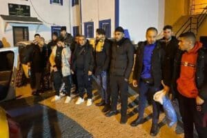 Muğla'nın Bodrum il&ccedil;esinde, yasa dışı yollarla Yunan adalarına ge&ccedil;me hazırlığında