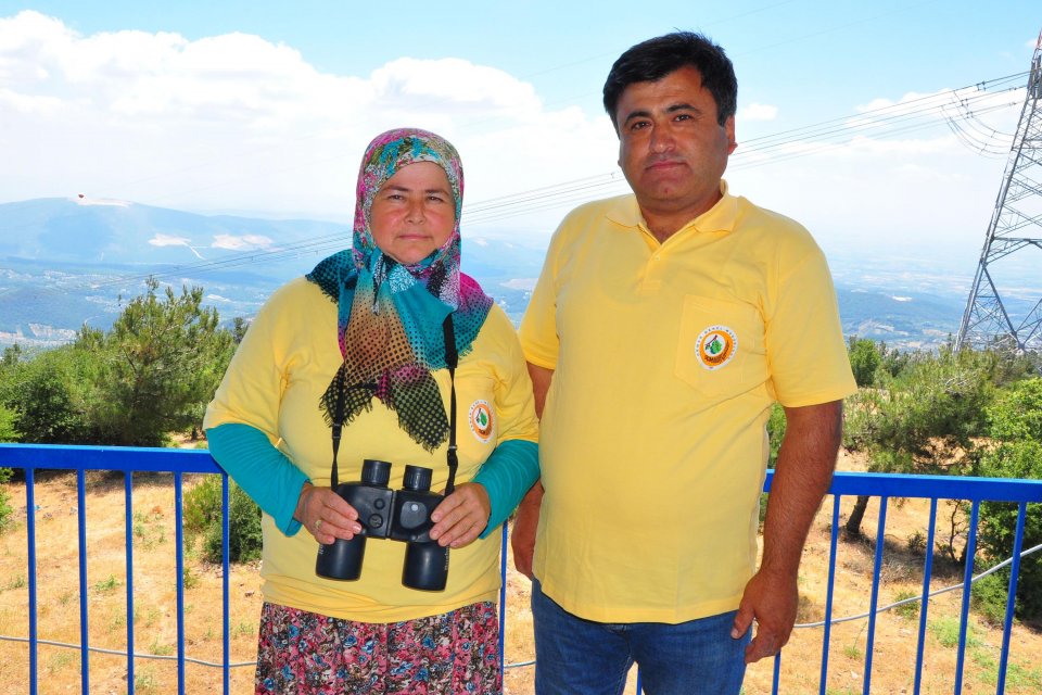 Manisa'nın kırsal G&ouml;kbel Mahallesi'nde yaşayan, 3 &ccedil;ocuk annesi Hatice Apak