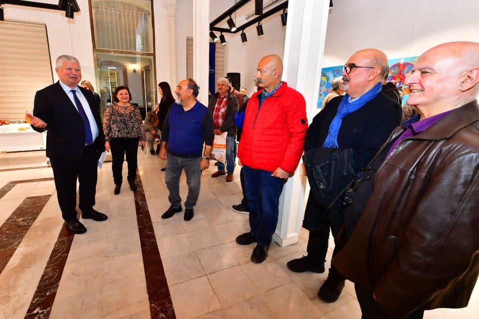 Sanat&ccedil;ı Yusuf Ahmet Fitoğlu&rsquo;nun &ldquo;Armağan&rdquo; başlıklı resim sergisi İzmir B&uuml;y&uuml;kşehir