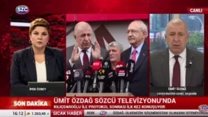 Zafer Partisi Genel Başkanı Ümit Özdağ, Millet İttifakı’nın Cumhurbaşkanı adayı