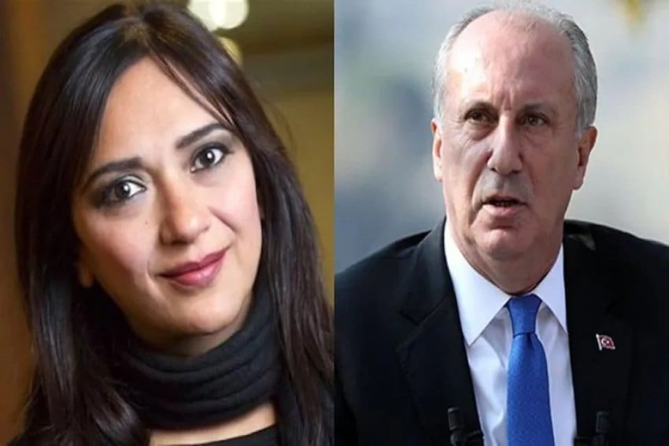 Gazeteci Amberin Zaman, sosyal medyadan kendisine tepki g&ouml;steren Muharrem İnce'ye