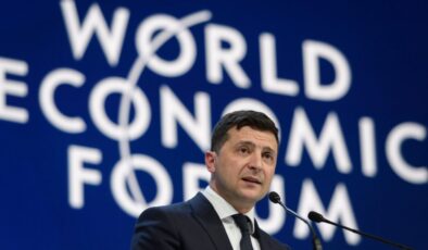 Zelenski'den Dünya Ekonomik Forumu'nda ambargo çağrısı