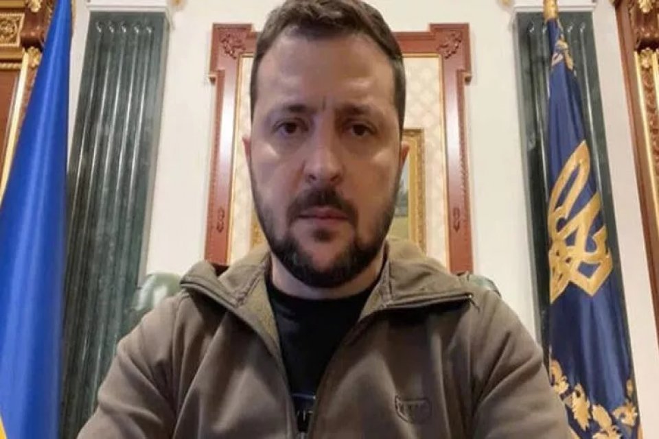Ukrayna Devlet Başkanı Volodimir Zelenski, ulusa sesleniş konuşmasında Rusya&rsquo;nın saldırısına