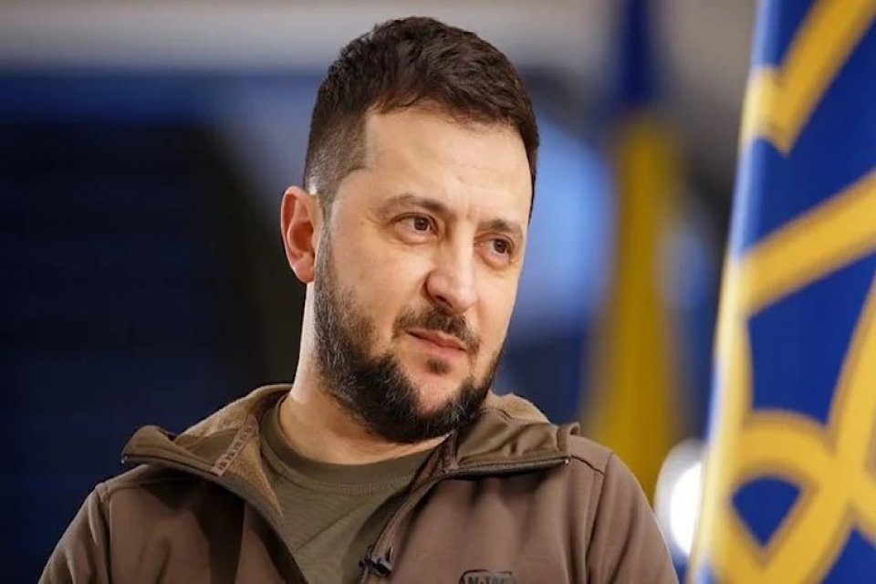 Ukrayna Cumhurbaşkanı Zelenskiy, "T&uuml;rkiye ve İngiltere ile tahıl koridorunun &uuml;&ccedil;&uuml;nc&uuml;