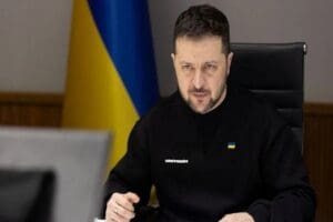 Ukrayna Devlet Başkanı Volodimir Zelenskiy, geniş &ccedil;aplı savaşın başlamasından sonra