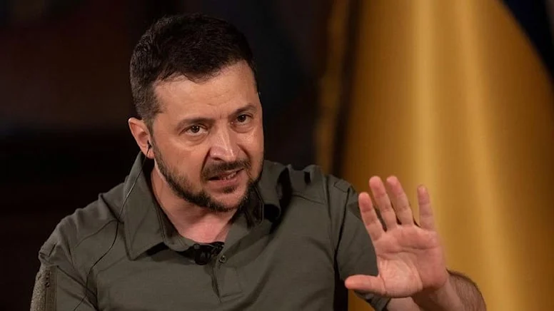 İngiliz haber ajansı Reuters'a konuşan Ukrayna lideri Volodimir Zelenskiy a&ccedil;ıklamalarda