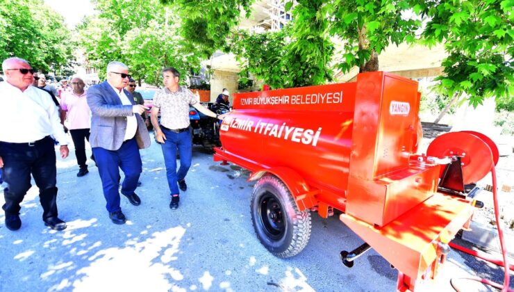 İzmir’in köyleri yangına dirençli hale geliyor
