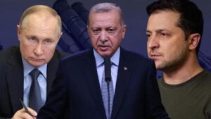 İletişim Başkanlığından yapılan açıklamaya göre, görüşmede, Rusya-Ukrayna savaşındaki gelişmeler ele alındı.