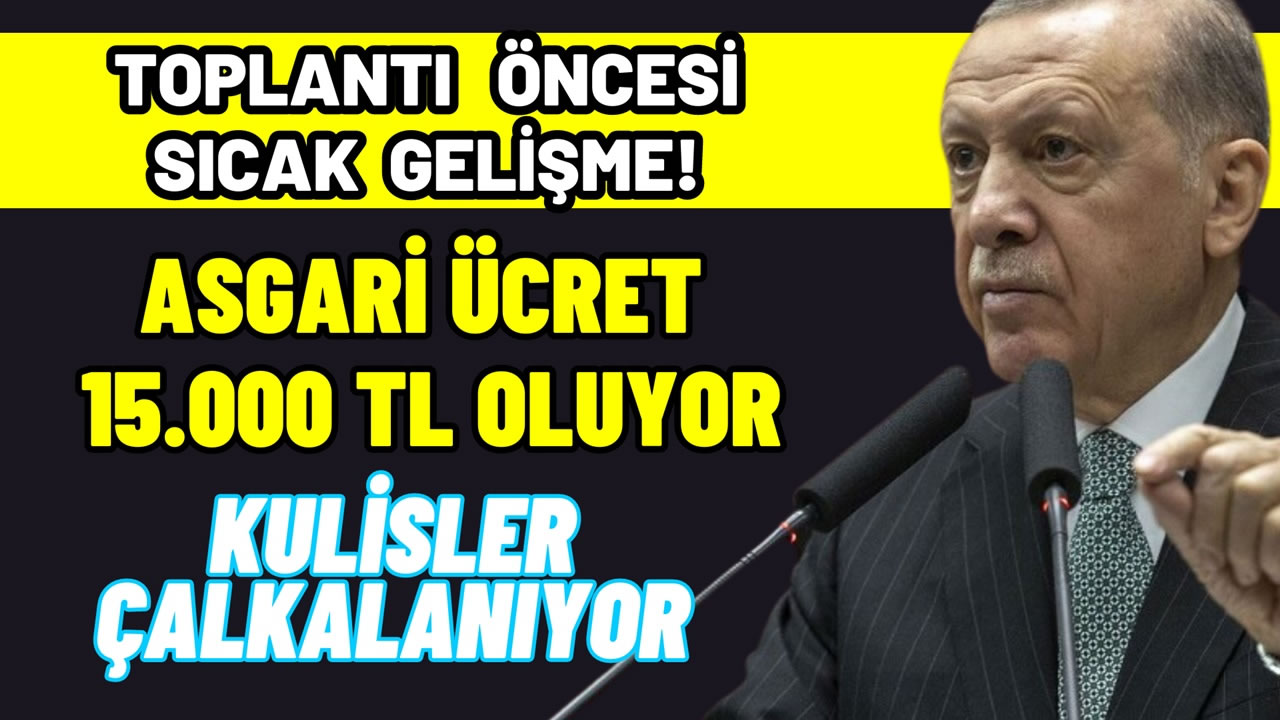 Asgari ücret tespit Komisyonu büyük bir heyecanla bekleniyor. 8 milyon