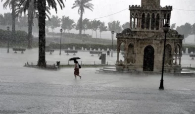 İzmir için ‘kuvvetli yağış’ uyarısı