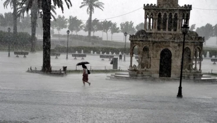 İzmir için ‘kuvvetli yağış’ uyarısı