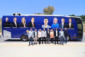 AK Parti İzmir İl Başkanı Bilal Saygılı ve AK Parti