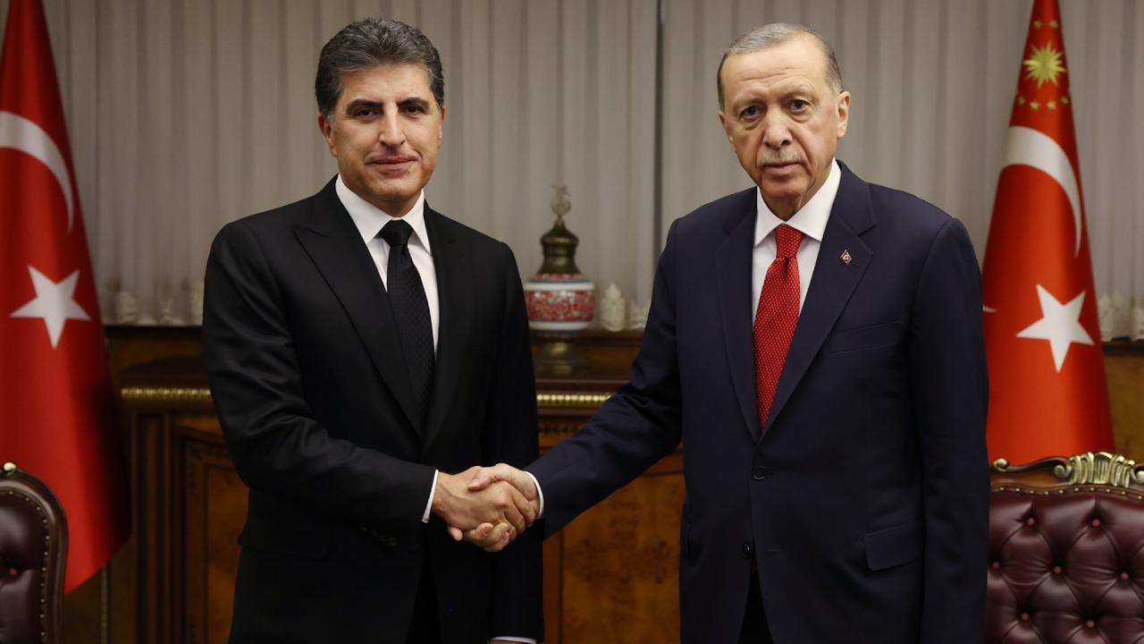 Barzani, resmi temaslarda bulunmak için Cumhurbaşkanı Erdoğan ile görüşecek.