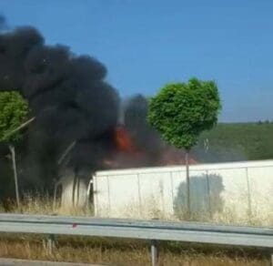 Kaza, saat 09.00 sıralarında İstanbul- Bursa-İzmir Otoyolu Soma çıkışında meydana