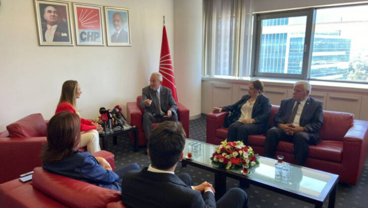 CHP’den İYİ Parti’ye bayram ziyareti; Parti kurultayları konuşuldu!