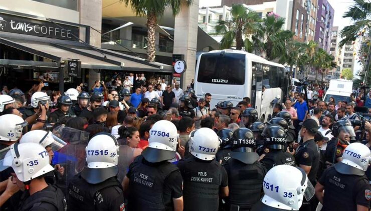 İzmir Barosu’ndan Onur Yürüyüşü’ne karşı yapılan müdahaleye tepki: “Gözaltılar serbest bırakılsın”