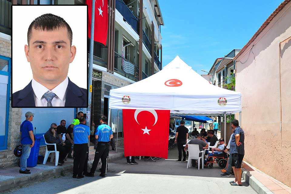 Şehit komiser yardımcısının Keçiliköy Mahallesi’nde yaşayan babası Hasan Hüseyin Sarıkaya