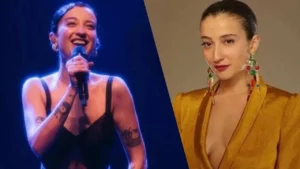 Ünlü şarkıcı Melike Şahin, sosyal medya platformları üzerinden yaptığı bir