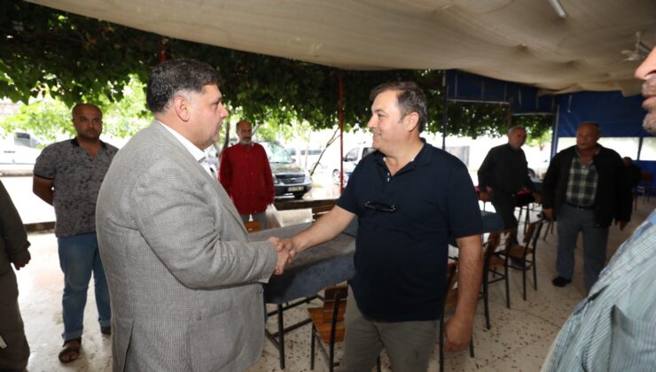 Menderes’te Başkan Vekili Erkan Özkan’dan mağdur çiftçiye destek sözü: ‘Yanınızdayız’