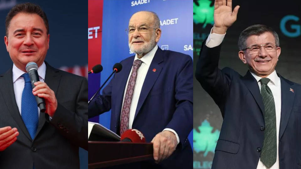 DEVA Partisi, Saadet Partisi ve Gelecek Partisi Meclis'te ortak grup