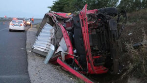 Kaza, saat 04.30 sıralarında Afyonkarahisar – Denizli kara yolunda meydana