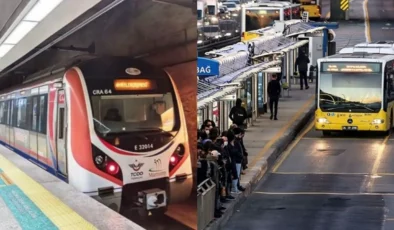 Bayramda otobüs, Metrobüs, Metro, Marmaray, tramvay bedava mı 2023?