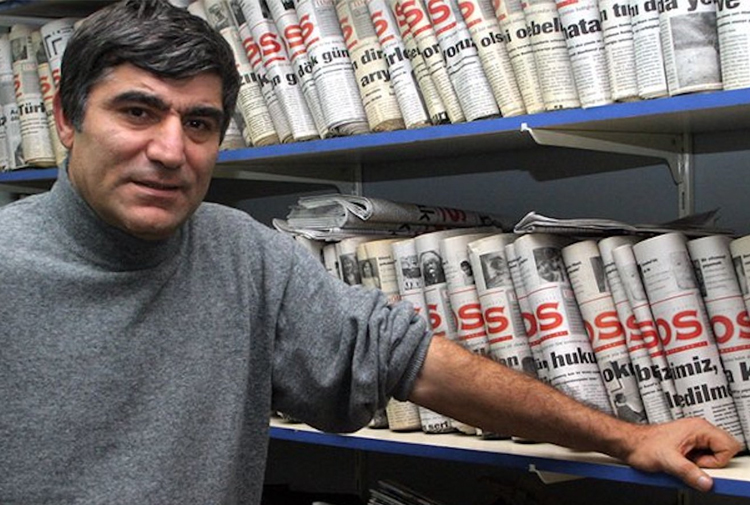 Agos Gazetesi Genel Yayın Yönetmeni Hrant Dink’in silahlı bir saldırı sonucu