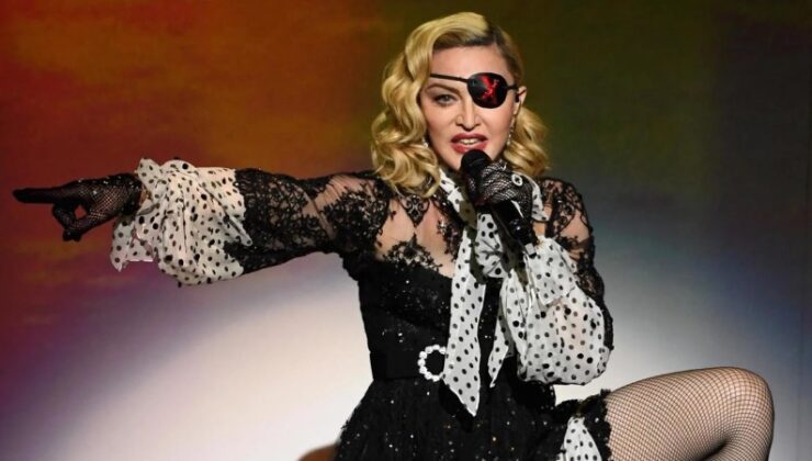 Ünlü isimlerden Madonna’ya geçmiş olsun mesajı gecikmedi..