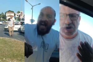 İzmir'in Çeşme ilçesine tatile gelen Halil İbrahim Çelik (25), kavşakta