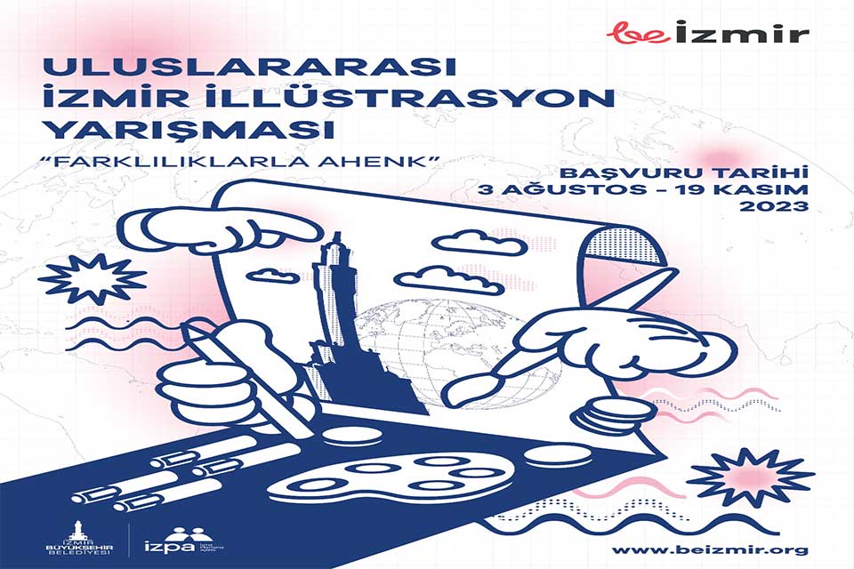 İzmir Büyükşehir Belediyesi, “İzmir’e Renk Ol” adıyla İllüstrasyon Yarışması düzenliyor.